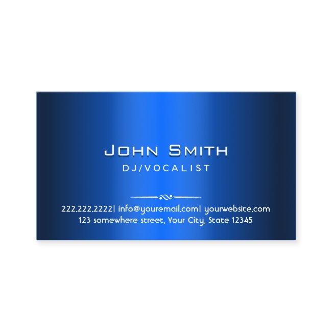 Professional Royal Blue Metal DJs Music
