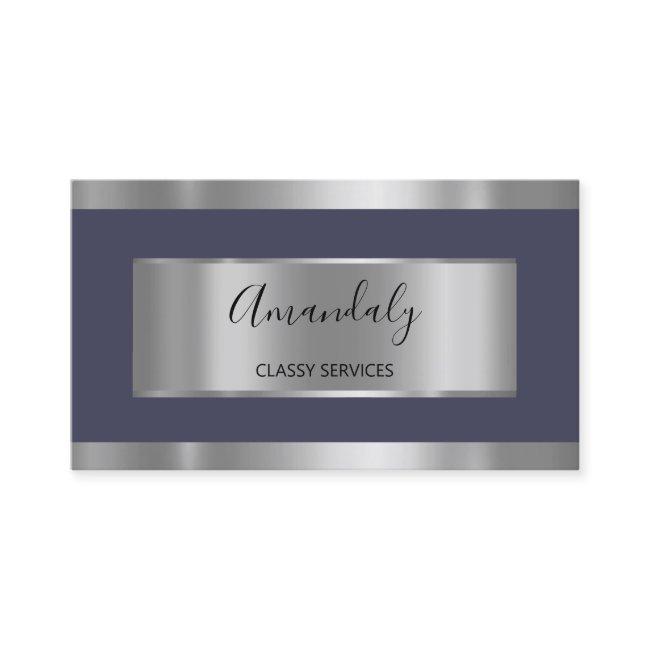 Professional Silver Gray Framed Smoky Blue