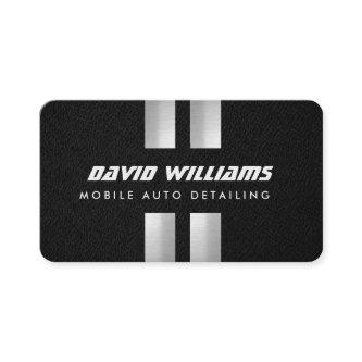 Professional Silver Gray Stripe Elegant Automative