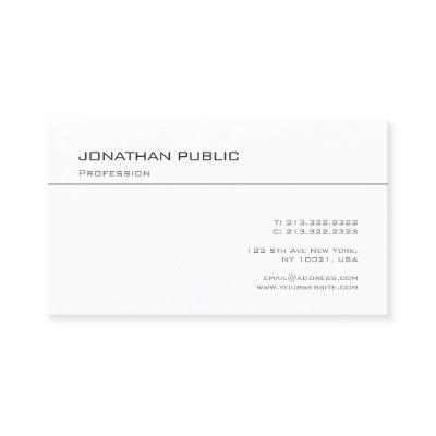 Professional Simple Design Modern Template Chic
