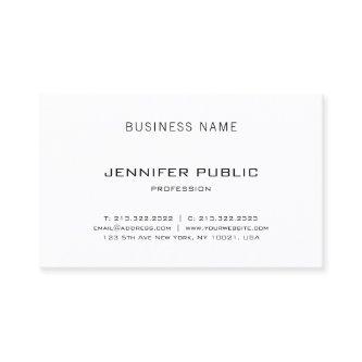 Professional Simple Modern Elegant Plain Luxury