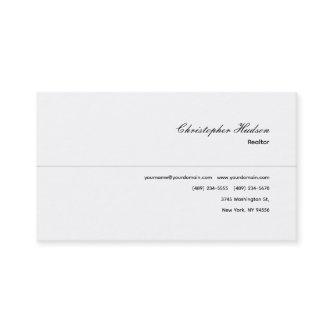 Professional Simple Plain Realtor Real Estate