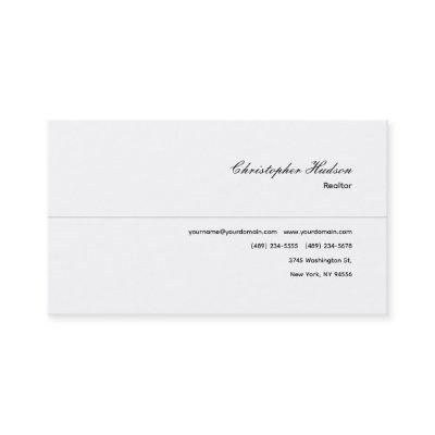 Professional Simple Plain Realtor Real Estate