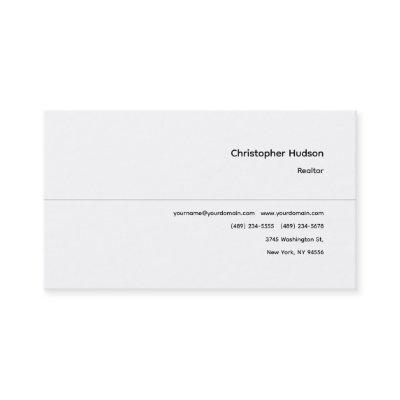 Professional Simple Plain Realtor Real Estate