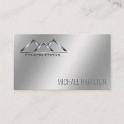 Professional simple real estate construction logo