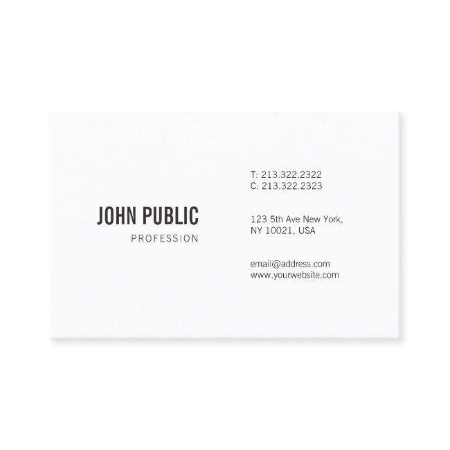 Professional Simple Template Modern Elegant