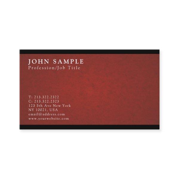 Professional Simple Vintage Elegant Luxe