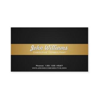 Professional single black metal professional gold