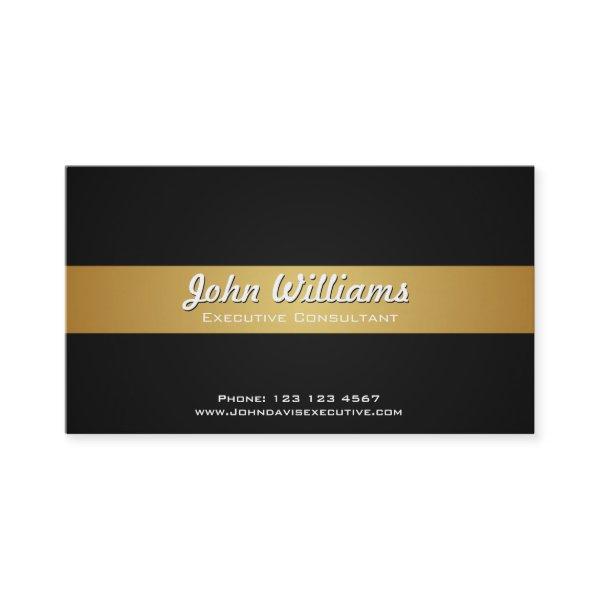 Professional single black metal professional gold