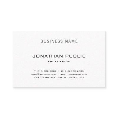 Professional Sleek Design Modern Elegant Plain