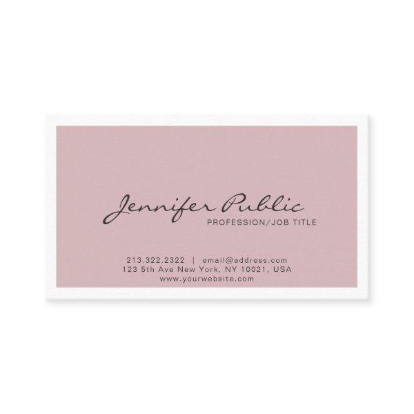 Professional Sleek Plain Classy Colors Modern