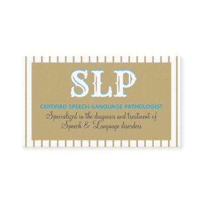 Professional SLP