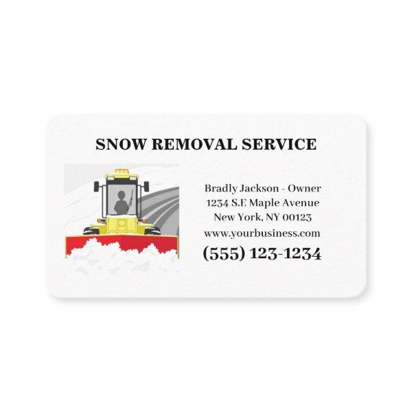 Professional Snow Removal Service