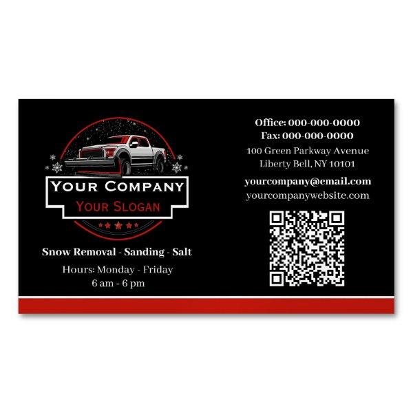 Professional Snow Removal, Snow Plowing Company  Magnet