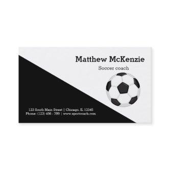 Professional Soccer coach player