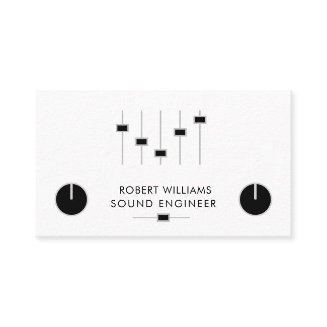 Professional Sound Engineer Music DJ Audio Control