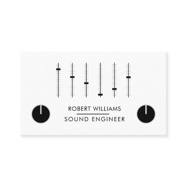 Professional Sound Engineer Music DJ Audio Control