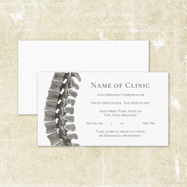 Professional Spine Chiropractor Appointment