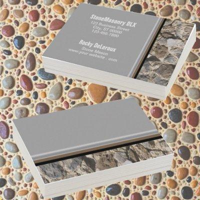 Professional Stonemason Rustic Rock Border