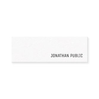 Professional Template Elegant Modern Minimalist Mini