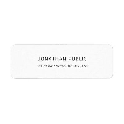 Professional Template Modern Simple Elegant White Label