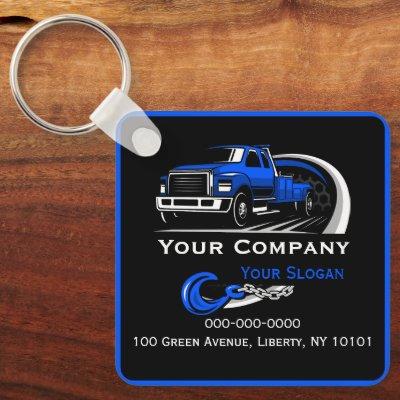 Professional Towing Company, Hauling Service Keychain