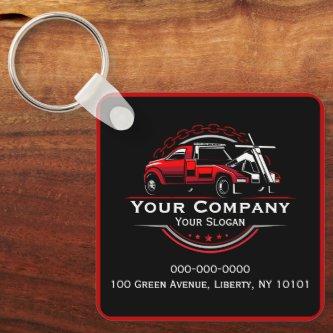 Professional Towing Company, Hauling Service Keychain