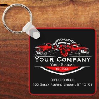 Professional Towing Company, Hauling Service Keychain