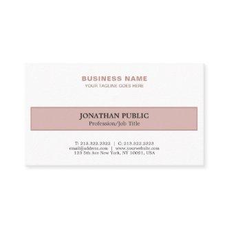 Professional Trendy Harmonic Colors Elegant Plain