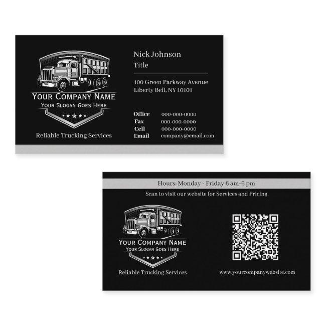 Professional Trucking Hauling Company QR Code