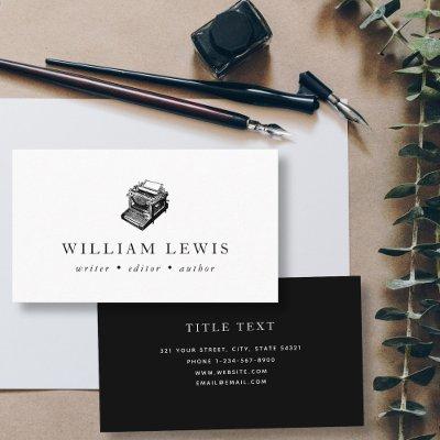Professional Typewriter Writer Editor Author