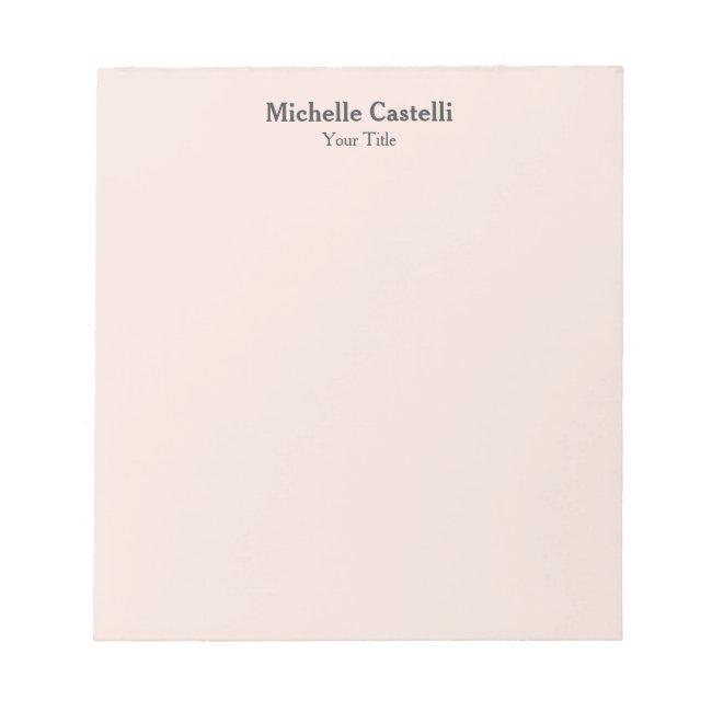 Professional Unique Classical Simple Notepad
