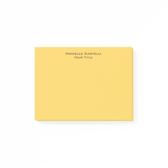 Professional Unique Classical Simple Plain Post-it Notes