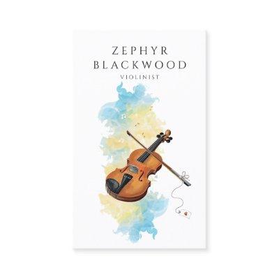 Professional Violinist And Violin Music Teacher