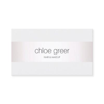Professional White Modern Silver Light Gray