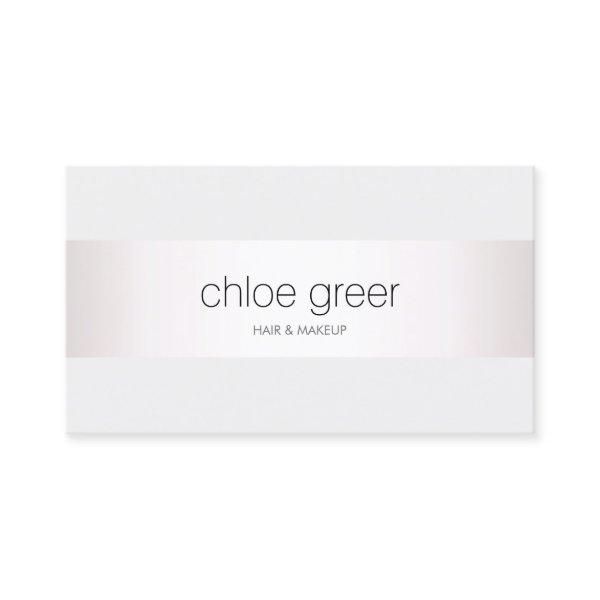 Professional White Modern Silver Light Gray