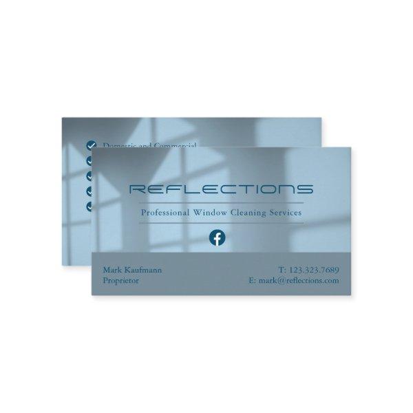 Professional Window Cleaning Services Business Car