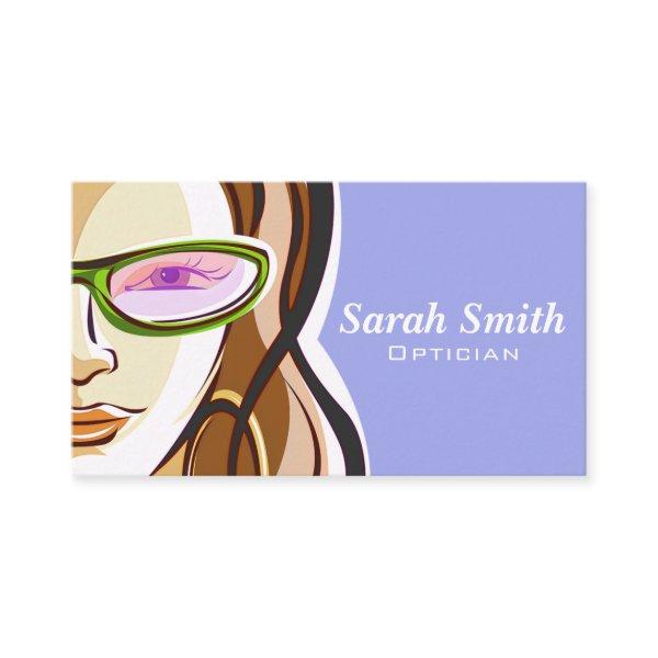 Professional Woman Optician