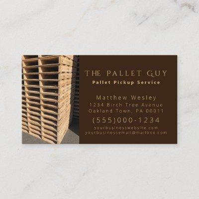 Professional Wood Pallet Pickup Delivery Service