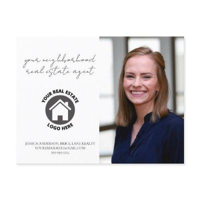 Professional Your Neighborhood Real Estate Agent  Postcard