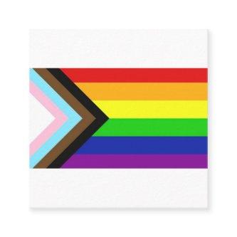 Progress Pride Flag Square