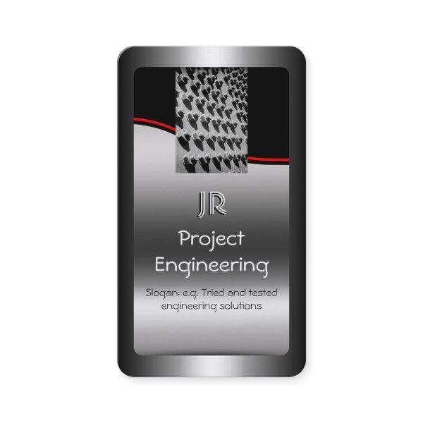 Project Engineer, Nuts And Bolts, red swoosh