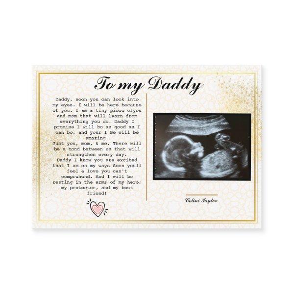 Promote Dad From Bump to Daddy: Hilarious Father's Referral Card