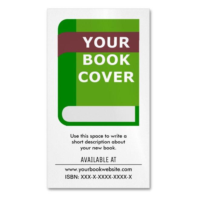 Promotional Book Cover Author Magnet