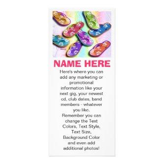 Promotional Rack Cards - Flip Flops