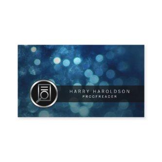 Proofreader Bold Paper Glass Icon Publishing