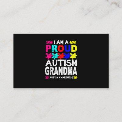 Proud Autism Grandma Autism Awareness