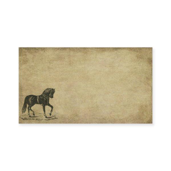 Proud & Prancing- Horse- Prim Biz Cards