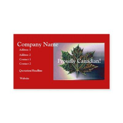 Proudly Canadian!-Maple Leaf
