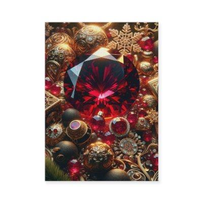 Proverbs 8:10–12 KJV Cards - XMAS Ruby Wisdom